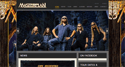 Desktop Screenshot of masterplan-theband.com